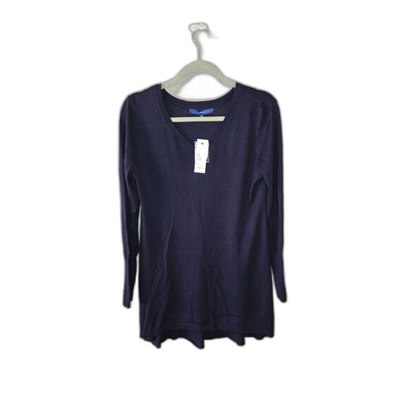 Apt. 9 Women's NWT Blue Long Sleeve Lightweight Long Sweater Size Medium - Picture 1 of 4